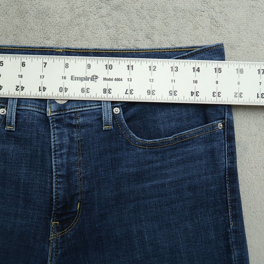 Levi's 314 Jeans Women's Size 30 Blue Mid-Rise Shaping Straight Denim 29" Inseam - Picture 3 of 16